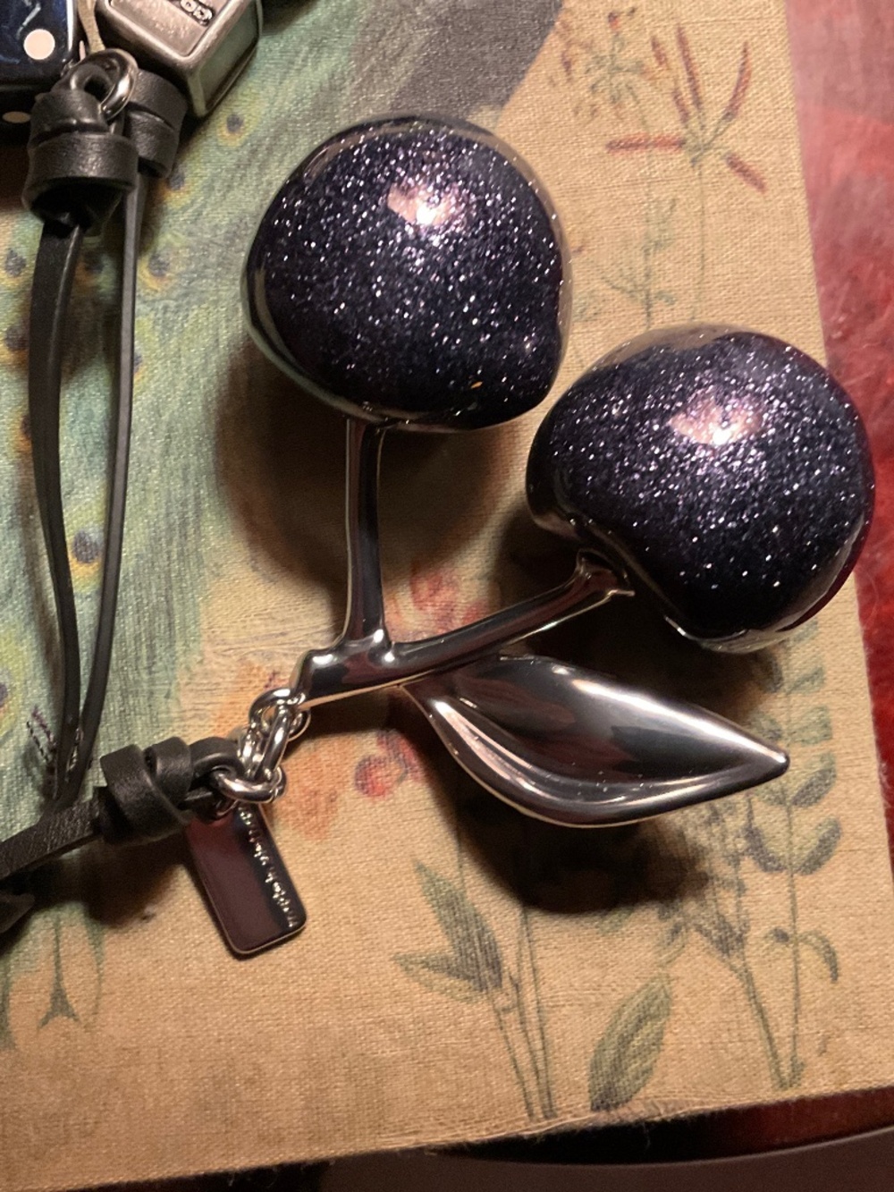 Coach Bag Charms Compass 35 loved leather - Picture 5 of 7